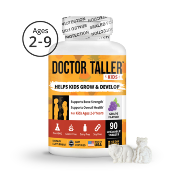 Doctor Taller Kid Vegan Chewables, 90 ct