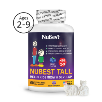 NuBest Tall Kid Chewables, 60 ct