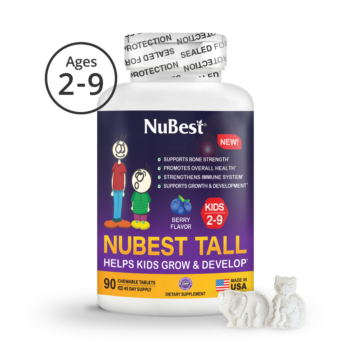 NuBest Tall Kid Chewables, 90 ct